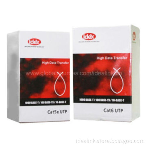 Cat5 UTP Cable with PVC and LSZH Jacket, Supports OEM, Customized Services Provided